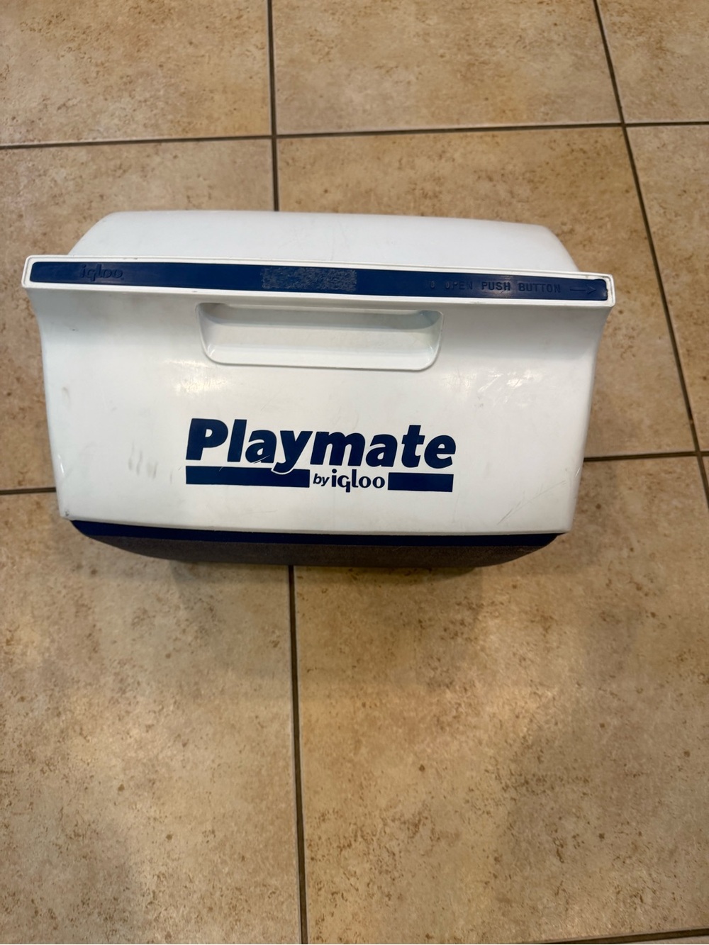Igloo Playmate Cooler - White and Blue